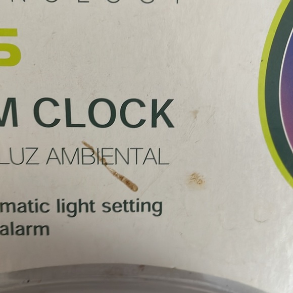 Bauhn mood light alarm clock. New! - Picture 6 of 7